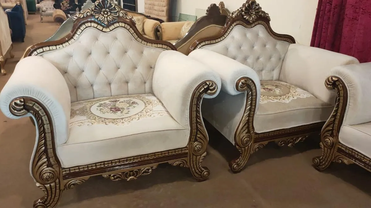 Chinioti Sofa Set Design CSD18 - Image 3